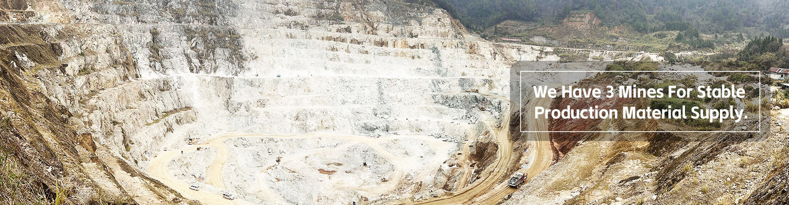 El talco pulveriza la materia prima