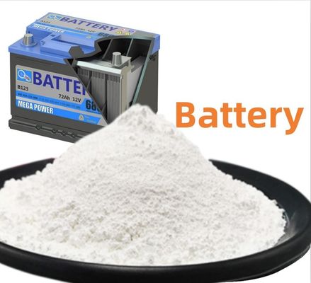 La pureza elevada modificó el bario para sulfatar el polvo blanco sólido para la batería