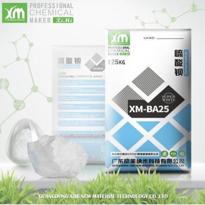 No tóxico Sulfato de bario natural para pintura de revestimiento en polvo de plástico CAS 7727-43-7