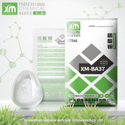 3.3μm Sulfato de bario natural para pintura en polvo de revestimiento de plástico CAS 7727-43-7