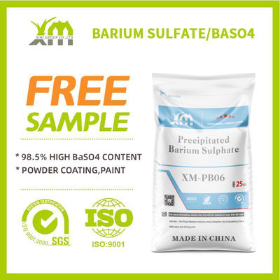 Sulfato de bario químico estable BaSO4 Sulfato de bario industrial de primera calidad