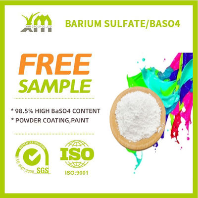 BaSO4 96 Sulfato de bario blanco en polvo para revestimiento de caucho de pintura